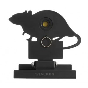 Мишень подъёмная Stalker Крыса, сталь, 3 мм, области попадания: 40,25,15мм арт.: ST-TP-72-RAT-BLK Мишень подъёмная Stalker Крыса, сталь, 3 мм, области попадания: 40,25,15мм арт.: ST-TP-72-RAT-BLK